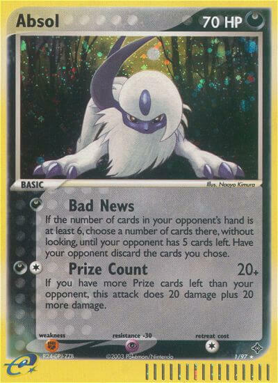 Absol Card Front