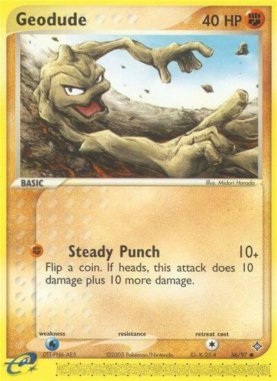 Geodude Card Front