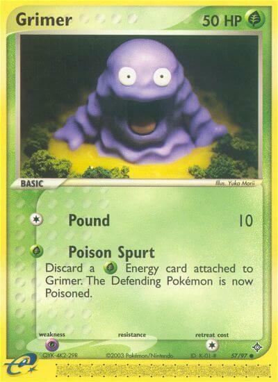 Grimer Card Front