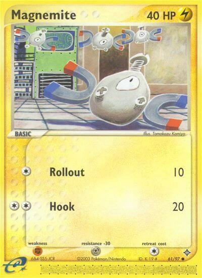 Magnemite Card Front