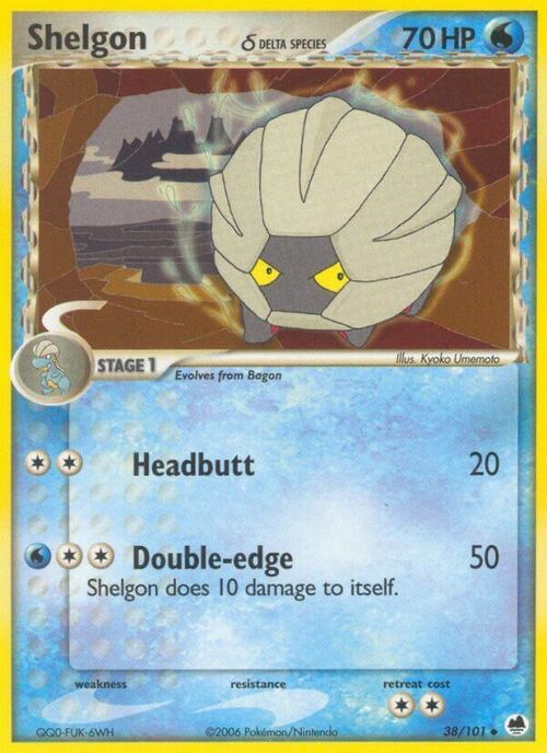 Shelgon δ Card Front