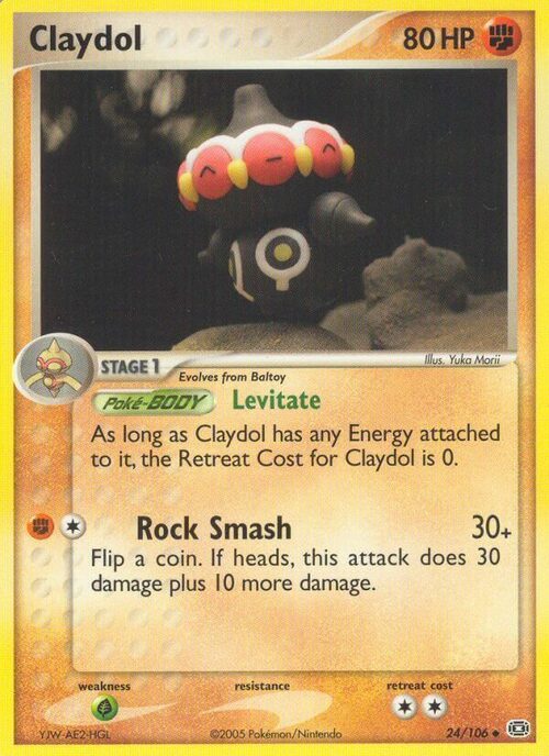 Claydol Card Front