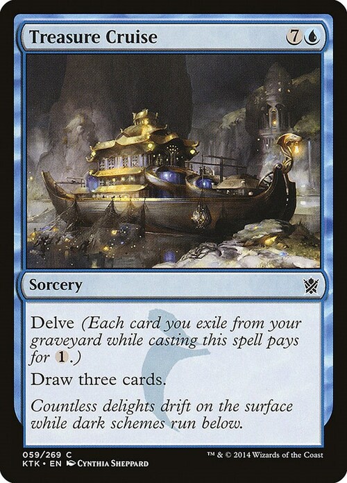 Treasure Cruise Card Front