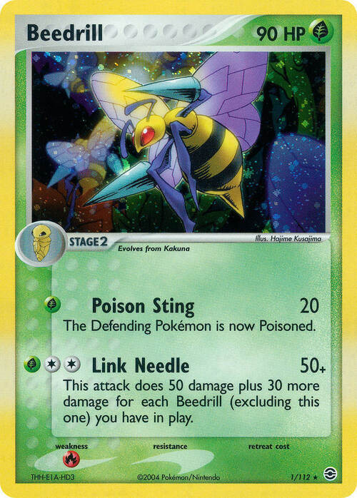 Beedrill Card Front