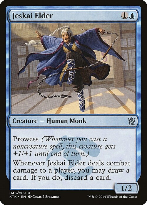 Jeskai Elder Card Front