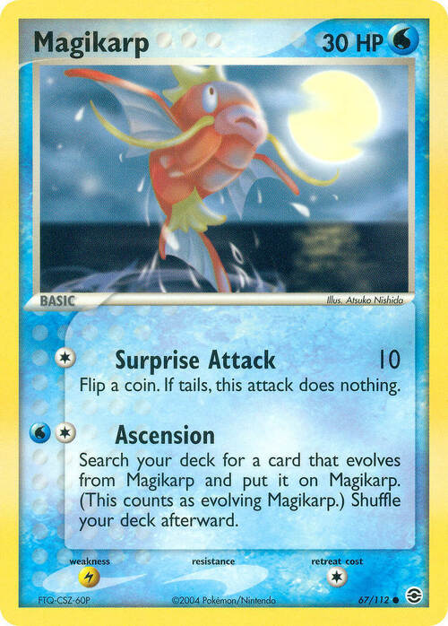 Magikarp Card Front