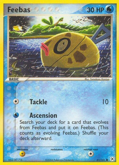 Feebas Card Front