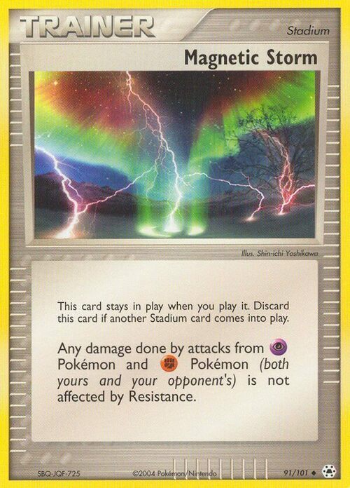 Magnetic Storm Card Front