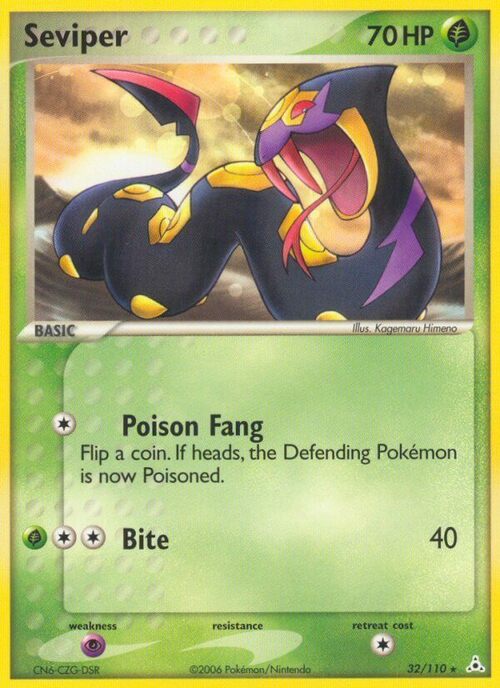 Seviper Card Front