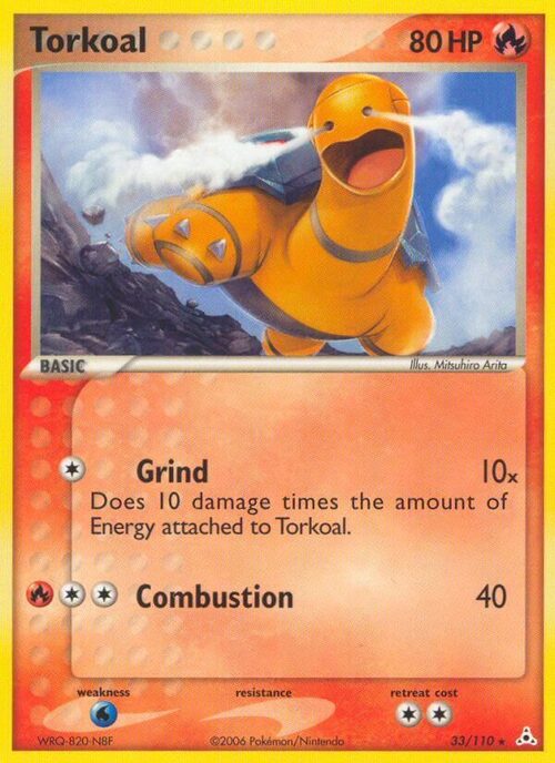 Torkoal Card Front