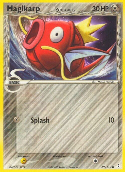 Magikarp δ Card Front