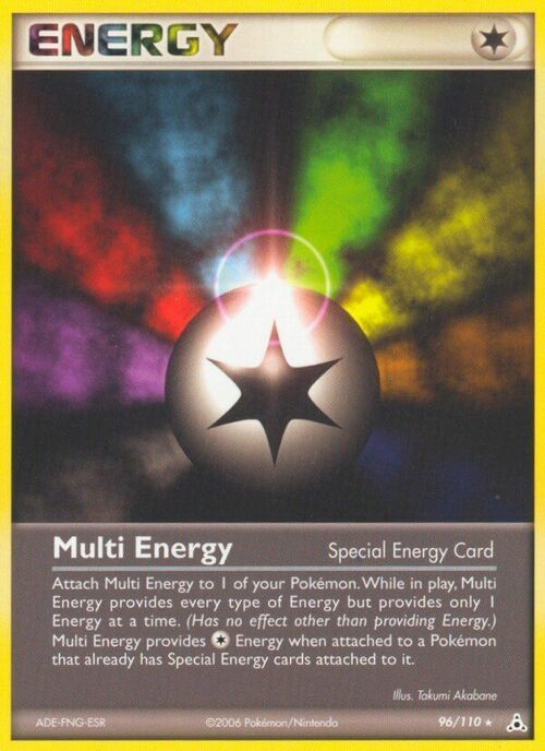 Multi Energy Card Front