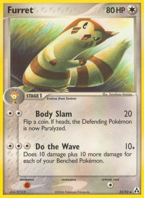 Furret Card Front