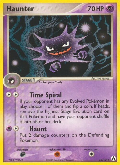 Haunter Card Front