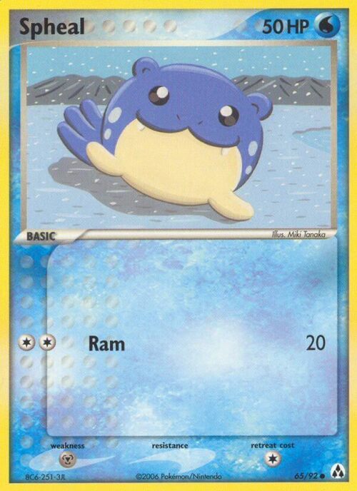 Spheal Card Front