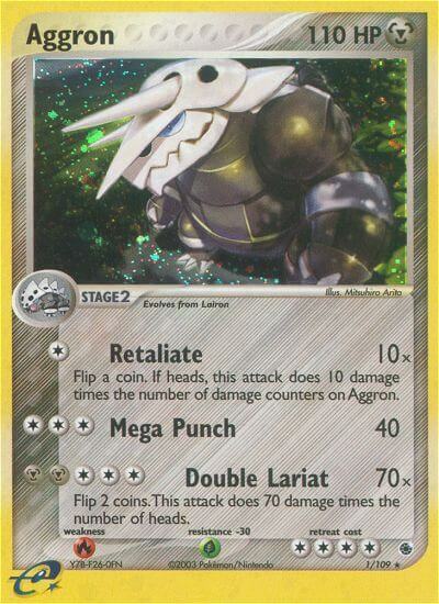 Aggron Card Front