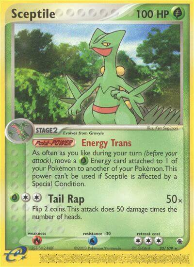 Sceptile Card Front