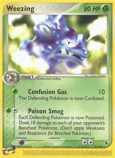 Weezing Card Front