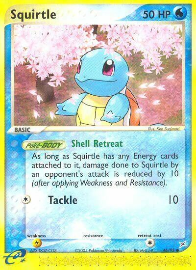 Squirtle Card Front