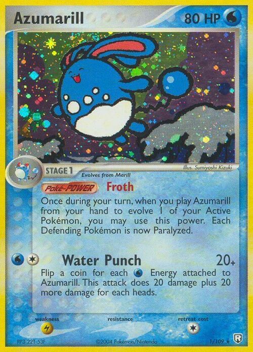 Azumarill Card Front