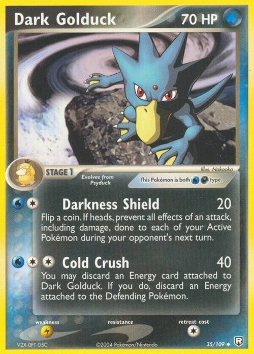 Dark Golduck Card Front