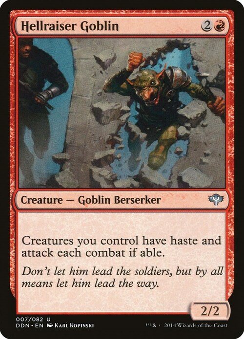 Hellraiser Goblin Card Front