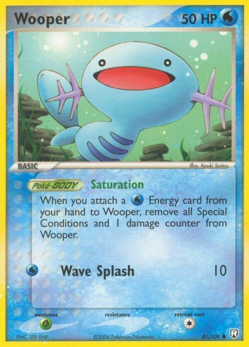 Wooper Card Front