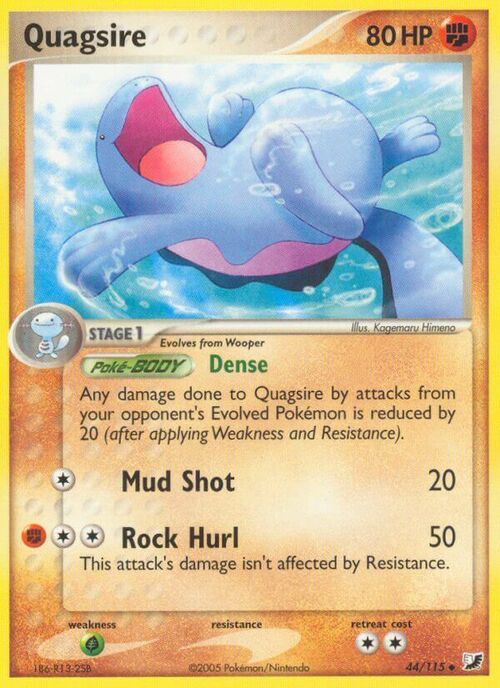 Quagsire Card Front