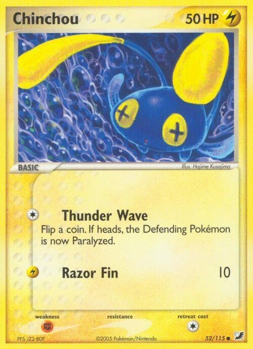 Chinchou Card Front