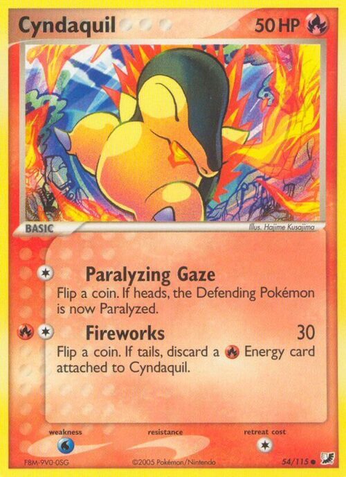 Cyndaquil Card Front