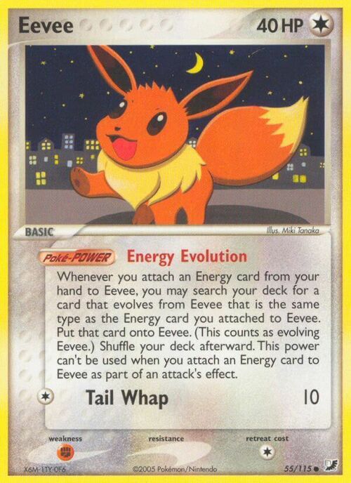 Eevee Card Front