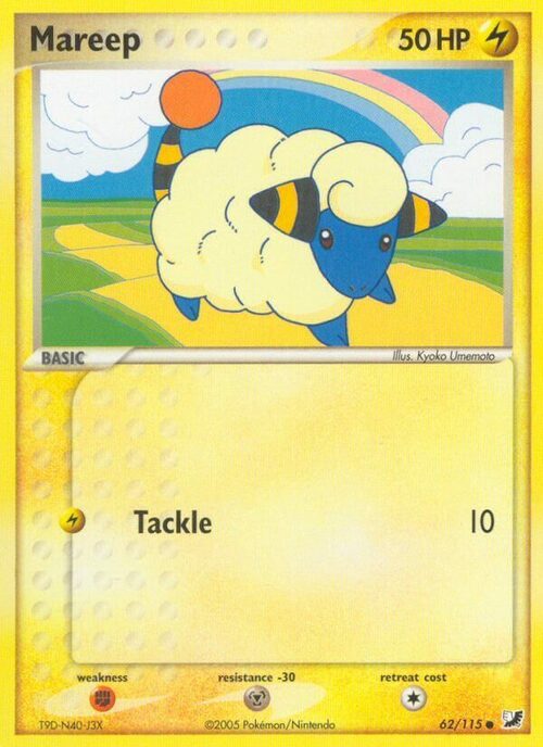 Mareep Card Front