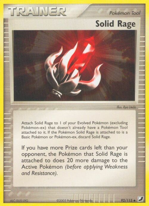 Solid Rage Card Front