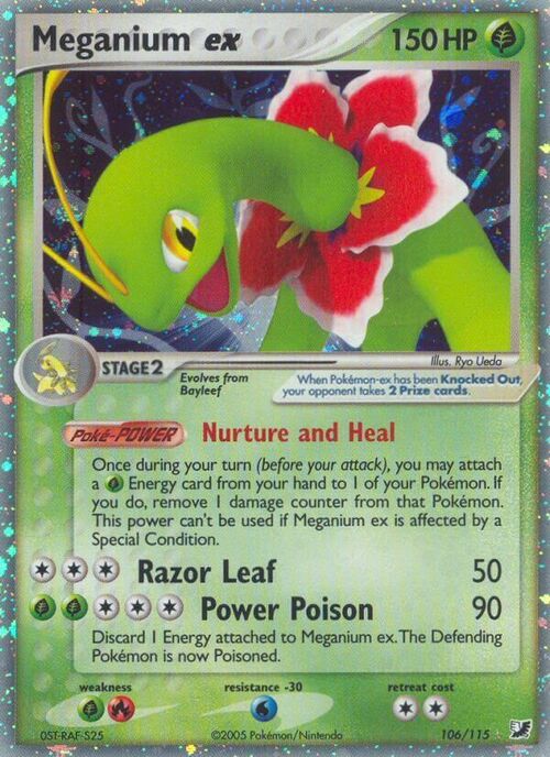 Meganium ex Card Front