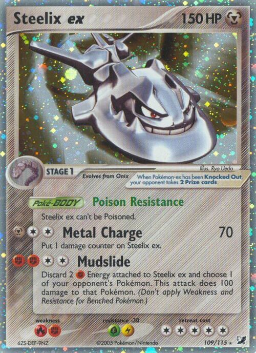 Steelix ex Card Front