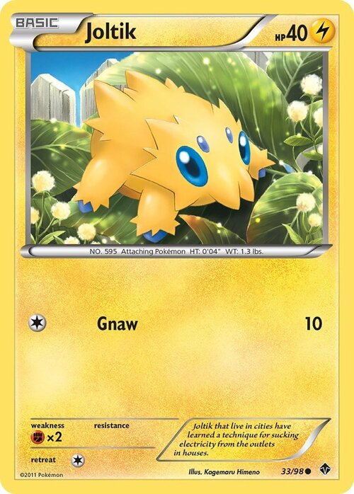 Joltik Card Front