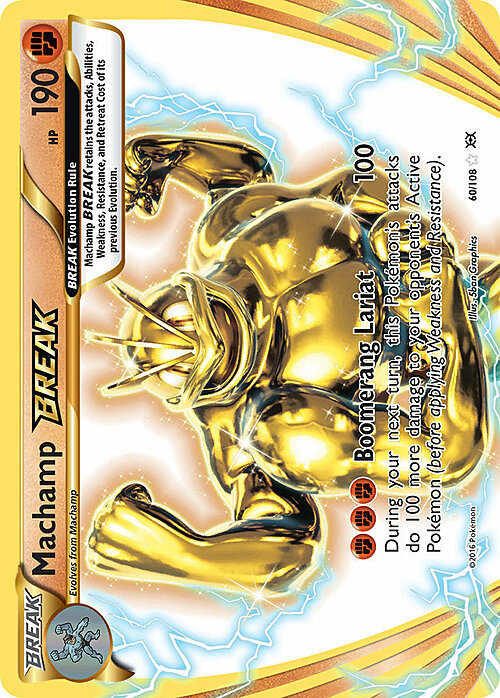 Machamp BREAK Card Front