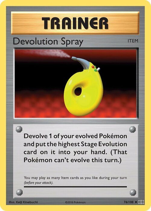 Devolution Spray Card Front