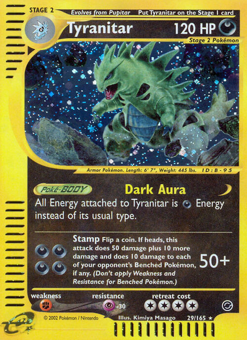 Tyranitar Card Front