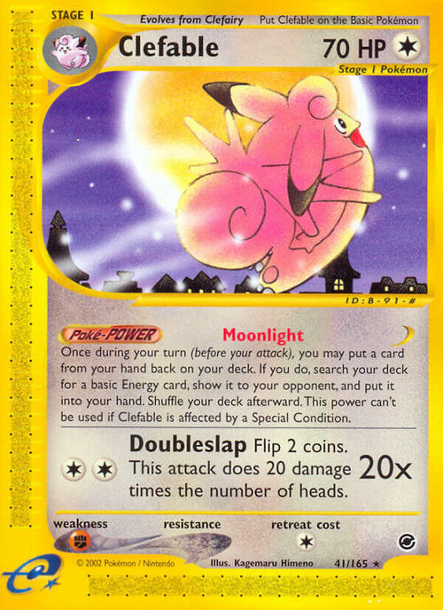 Clefable Card Front