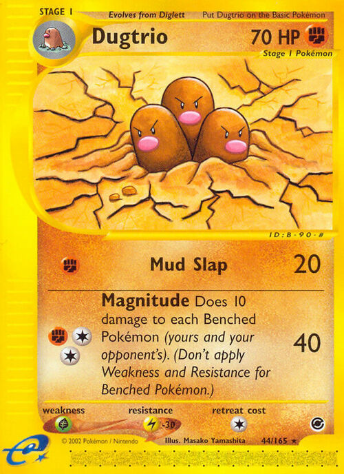 Dugtrio Card Front