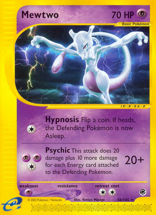 Mewtwo Card Front