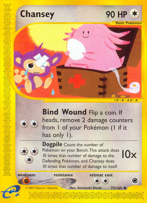 Chansey Card Front