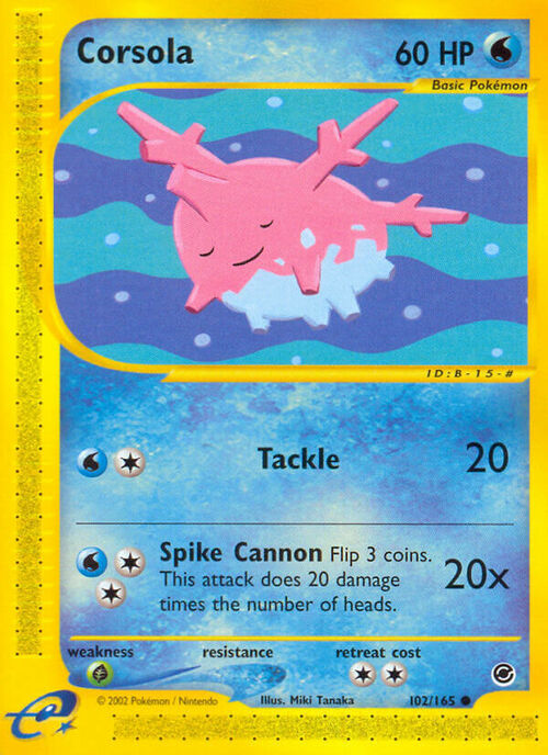 Corsola Card Front