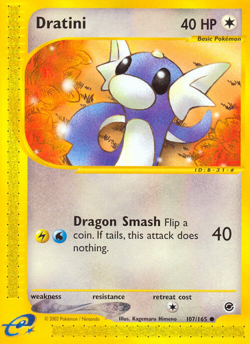 Dratini Card Front