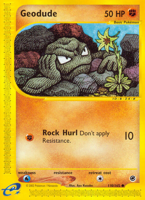 Geodude Card Front