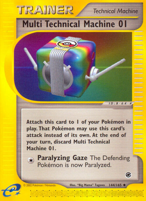 Multi Technical Machine 01 Card Front