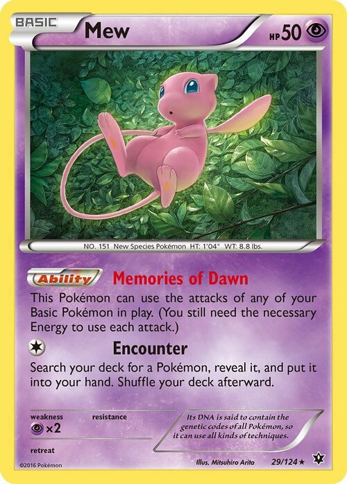 Mew Card Front