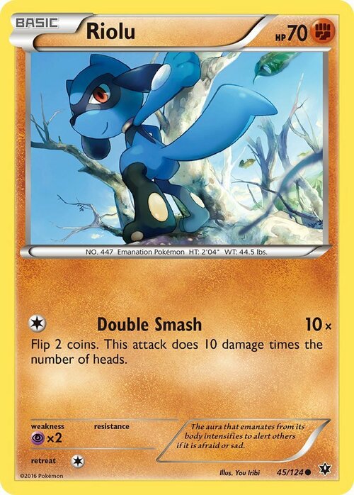 Riolu Card Front