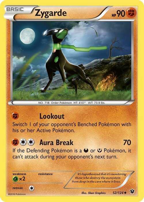 Zygarde Card Front